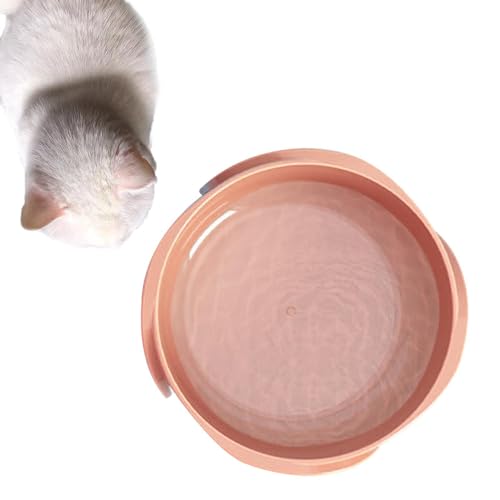 Puzzlegame Erhöhter Katzennapf, Katzenfutternapf, erhöhte Katzenfutternäpfe für Futter und Wasser, Kunststoff-Katzennapf für langsames Fressen, Futter- und Wassernapf mit 15° geneigtem Ständer von puzzlegame