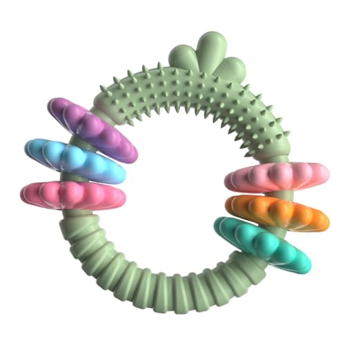 puzzlegame Beißring für Welpen, Kauringe für Hunde | Robustes, Robustes Kauspielzeug,Beißring für Welpen aus Gummi für mittlere und große Rassen, Aggressive Kauer puzzlegame Beißring für Welpen, Kauringe für Hunde | Robustes, Robustes Kauspielzeug,Beißring für Welpen aus Gummi für mittlere und große Rassen, Aggressive Kauer von puzzlegame