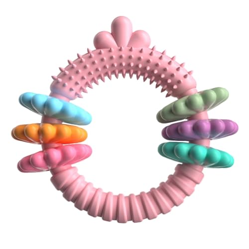 puzzlegame Hundebeißringe für Welpen,Beißring für Welpen - Robustes, Robustes Kauspielzeug,Beißring für Welpen aus Gummi für mittlere und große Rassen, Aggressive Kauer puzzlegame Hundebeißringe für Welpen,Beißring für Welpen - Robustes, Robustes Kauspielzeug,Beißring für Welpen aus Gummi für mittlere und große Rassen, Aggressive Kauer von puzzlegame