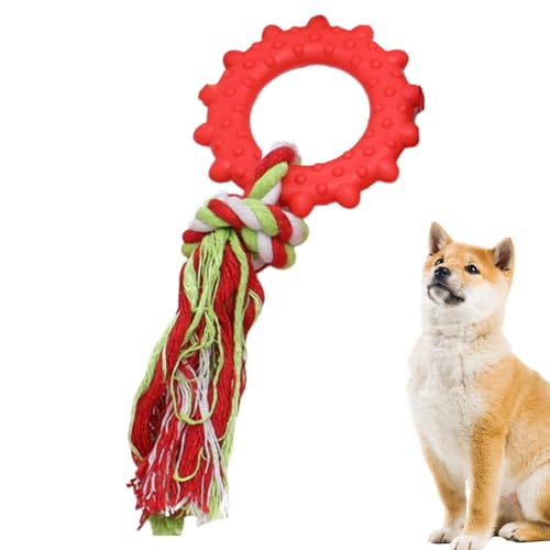 puzzlegame Hundeseilspielzeug - Mundpflege-Seil-Hundespielzeug,Langlebiges Haustierspielzeug, Welpenspielzeug in Lebensmittelqualität zum Spielen, Training, für Haustiere von puzzlegame