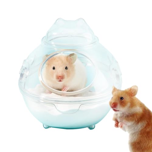 puzzlegame Sandbad für Hamster,Hamster-Sandkasten | Transparenter Hamsterbad-Sandkasten mit Spritzschutz in U-Boot-Form | Waschbare Hamster-Badewanne, Badebox für Kleintiere, Toilette, Rennmäuse, puzzlegame Sandbad für Hamster,Hamster-Sandkasten | Transparenter Hamsterbad-Sandkasten mit Spritzschutz in U-Boot-Form | Waschbare Hamster-Badewanne, Badebox für Kleintiere, Toilette, Rennmäuse, von puzzlegame