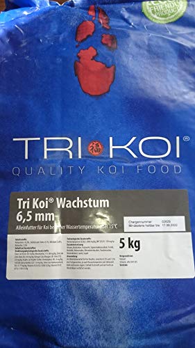 qdwq-US Tri Koi Wachstum - Qualitäts-Koifutter - 6,5 mm (50 kg) von qdwq-US