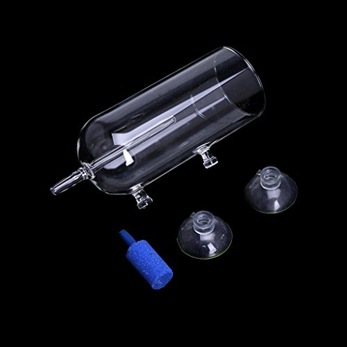 qingqingR Aquariumglas CO2-Diffusor Bubble Air Stone Purge Sauerstoffbelüftung qingqingR Aquariumglas CO2-Diffusor Bubble Air Stone Purge Sauerstoffbelüftung von qingqingR