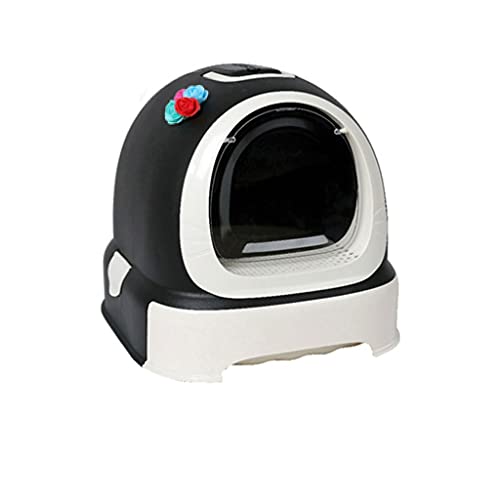 Selbstreinigende Katzentoilette mit großem Platz, vollständig geschlossen, spritzwassergeschützt, Katzentoilette, Schublade, einfaches Schaufeln von Kot, Katzenkotbox für Katzenbedarf, Katzentoilette Selbstreinigende Katzentoilette mit großem Platz, vollständig geschlossen, spritzwassergeschützt, Katzentoilette, Schublade, einfaches Schaufeln von Kot, Katzenkotbox für Katzenbedarf, Katzentoilette von qiqiaollo