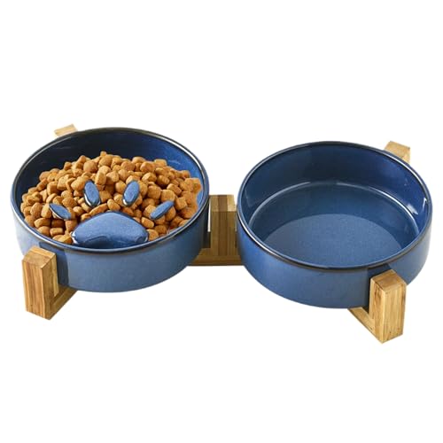 qixeuoa Hundefutternapf Slow Feeder, rutschfeste Keramik Hundenapf Station mit Ständer, Futterstation Für Fressen Trinken Welpen Stehend Innen Außen Garten Auto qixeuoa Hundefutternapf Slow Feeder, rutschfeste Keramik Hundenapf Station mit Ständer, Futterstation Für Fressen Trinken Welpen Stehend Innen Außen Garten Auto von qixeuoa