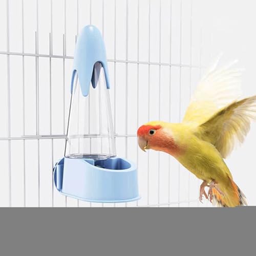 qixeuoa Vogeltränke - Automatischer Futterautomat Für Vogelkäfig | Hydrationssystem Für Kleine Und Mittelgroße Ziervögel Wie Und Sittiche Einfache Montage von qixeuoa