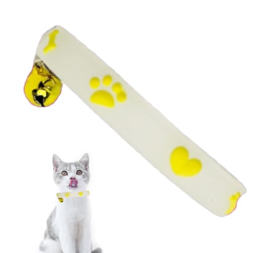 Reflektierendes Hundehalsband, verstellbares, gepolstertes Hundehalsband, fluoreszierendes Haustierhalsband, bequem, weich, für Katzen und Haustiere, klein, mittel, groß Qiyifang von qiyifang