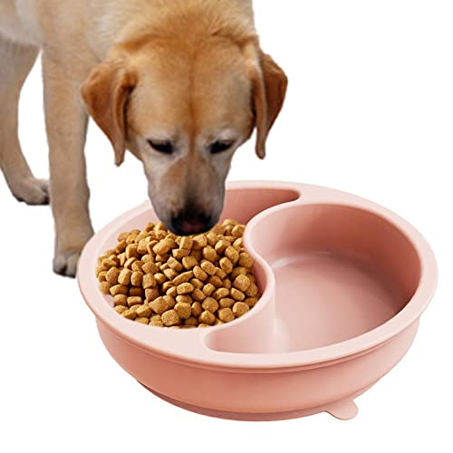 qiyifang Hundenäpfe – Futter- und Wassernäpfe für Hunde, rutschfest, auslaufsicher, Futter- und Wassernapf für kleine, mittelgroße Hunde und Katzen von qiyifang