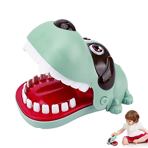 qiyifang Hundespielzeug, Fingerspielzeug, süßes Hundespielzeug für Kinder, Zahnarztspielzeug, Fingerbiss-Spielzeug und Erwachsene, weiche Hundeform, lustiges Fingerspielzeug von qiyifang