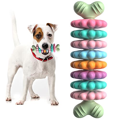 qiyifang Kauspielzeug für Welpen – Kauspielzeug für Welpen, zum Zahnen, für drinnen und draußen, zur Linderung von Angstzuständen, interaktives Hundespielzeug, Haustierbedarf von qiyifang
