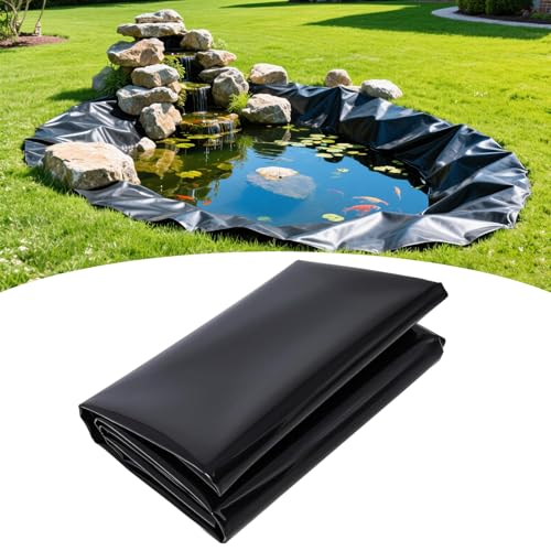 qodxcrfv Teichfolie 7x13m Gartenpoolmembran, verstärkte und verschönerte Umgebung teichbecken teichfolie Kann Wiederverwendet Fisch und Pflanzenfreundlich von qodxcrfv