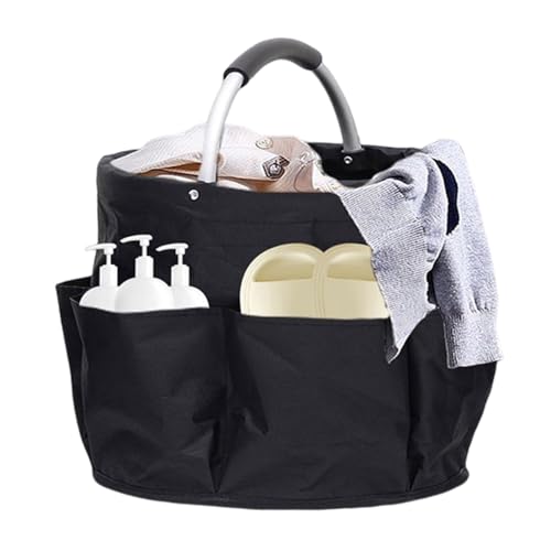 qofezuey Wasserdichtes Aufbewahrungstaschen-Set, Outdoor-Abenteuerlösung, zusammenklappbare Tasche, tragbarer Picknickkorb aus Oxford-Stoff mit 6 wiederverwendbaren Griffen mit großer Kapazität f qofezuey Wasserdichtes Aufbewahrungstaschen-Set, Outdoor-Abenteuerlösung, zusammenklappbare Tasche, tragbarer Picknickkorb aus Oxford-Stoff mit 6 wiederverwendbaren Griffen mit großer Kapazität f von qofezuey