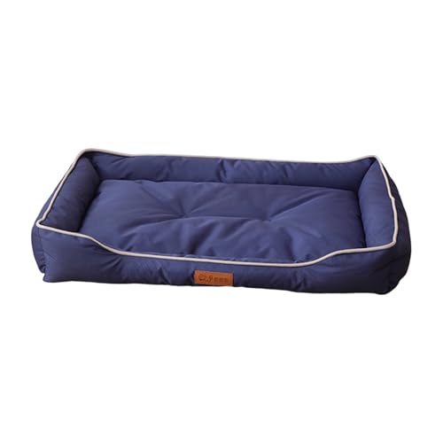 qofezuey Zwingermatte für Hunde unter 55 Pfund, Schaumstoffbasis, Hundebett. Sicher, Hier ist eine Produkttitelliste, orthopädisch, wasserdicht, mit Armlehnen-Design, gemütliches Haustiernest Blau qofezuey Zwingermatte für Hunde unter 55 Pfund, Schaumstoffbasis, Hundebett. Sicher, Hier ist eine Produkttitelliste, orthopädisch, wasserdicht, mit Armlehnen-Design, gemütliches Haustiernest Blau von qofezuey