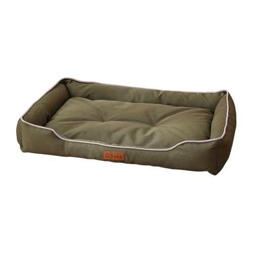 qofezuey Zwingermatte für Hunde unter 55 Pfund, Schaumstoffbasis, Hundebett. Sicher, Hier ist eine Produkttitelliste, orthopädisch, wasserdicht, mit Armlehnen-Design, gemütliches Haustiernest Grü qofezuey Zwingermatte für Hunde unter 55 Pfund, Schaumstoffbasis, Hundebett. Sicher, Hier ist eine Produkttitelliste, orthopädisch, wasserdicht, mit Armlehnen-Design, gemütliches Haustiernest Grü von qofezuey