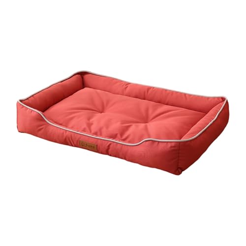 qofezuey Zwingermatte für Hunde unter 55 Pfund, Schaumstoffbasis, Hundebett. Sicher, Hier ist eine Produkttitelliste, orthopädisch, wasserdicht, mit Armlehnen-Design, gemütliches Haustiernest Rot S qofezuey Zwingermatte für Hunde unter 55 Pfund, Schaumstoffbasis, Hundebett. Sicher, Hier ist eine Produkttitelliste, orthopädisch, wasserdicht, mit Armlehnen-Design, gemütliches Haustiernest Rot S von qofezuey