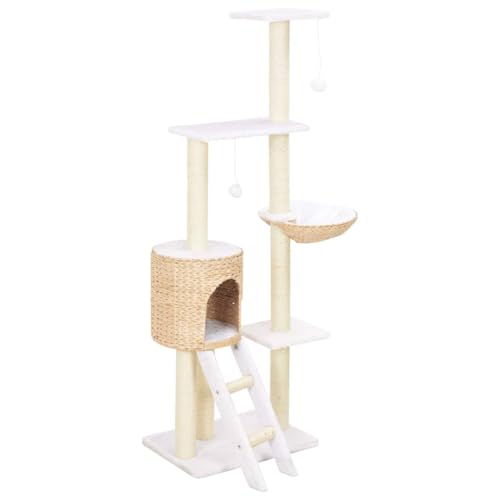 qohoio Katzen-Kratzbaum Sisal Katzenkratzbaum Cat Tree Katzen Kratzbaum Katzen ZubehöR Indoor Seegras - 170737 qohoio Katzen-Kratzbaum Sisal Katzenkratzbaum Cat Tree Katzen Kratzbaum Katzen ZubehöR Indoor Seegras - 170737 von qohoio