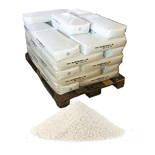 Samore 25 KG Aquariumsand 0,2-0,5 naturweiß Aquariensand Bodengrund hochrein Fischzucht Liebhaber von Samore
