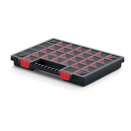 rg-vertrieb Sortimentskasten Werkzeugkiste Organizer Sortierbox NORS Kleinteilemagazin Sortierkasten Werkzeugbox (399 x 303 x 50 mm) von rg-vertrieb