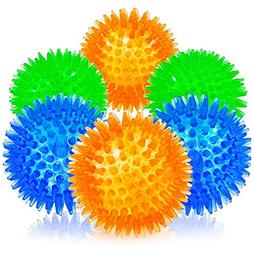 rieder Kleiner Hund Vocal Ball, Hunde Grab Ball mit Gummi 6 Pack Welpen Spielzeug Ball Hund Kauspielzeug Kleines Hunde Haustier rieder Kleiner Hund Vocal Ball, Hunde Grab Ball mit Gummi 6 Pack Welpen Spielzeug Ball Hund Kauspielzeug Kleines Hunde Haustier von rieder