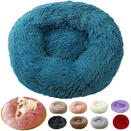 Hundebett, XXL, Hundekissen, XXL, große Größe, Hundebett, XXL, Puppy Love Korb, Anti-Stress, Orthopädisch, Mittel (100 cm, Blau 1) von rngcpto