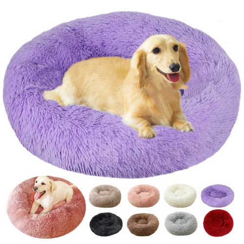 Hundekissen gegen Stress, große Größe, Hundebett, Puppy Love, Anti-Stress-Korb für Hunde, Orthopädisch, Mittel (100 cm) von rngcpto