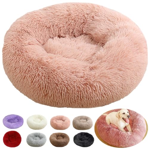Hundebett Mittelgroße Hunde, Hundekissen Hundekörbchen Donut Multi Farbe und Größen Hundebetten Waschbar Weich Katzenbett Katzenkissen Flauschig Schlafplätze Möbel für Hunde und Katzen (Rosa A, 70cm) Hundebett Mittelgroße Hunde, Hundekissen Hundekörbchen Donut Multi Farbe und Größen Hundebetten Waschbar Weich Katzenbett Katzenkissen Flauschig Schlafplätze Möbel für Hunde und Katzen (Rosa A, 70cm) von rngcpto