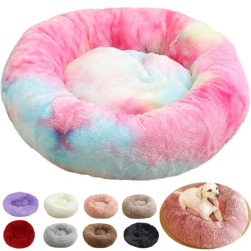 rngcpto Hundebett, Katzenbett Flauschig, Hundekorb Kleine Hunde, Multi Farbe und Größen Hundekissen Katzenkissen Hundebett Rund Schlafplätze Möbel für Hunde und Katzen (Rosa C, 40cm) rngcpto Hundebett, Katzenbett Flauschig, Hundekorb Kleine Hunde, Multi Farbe und Größen Hundekissen Katzenkissen Hundebett Rund Schlafplätze Möbel für Hunde und Katzen (Rosa C, 40cm) von rngcpto