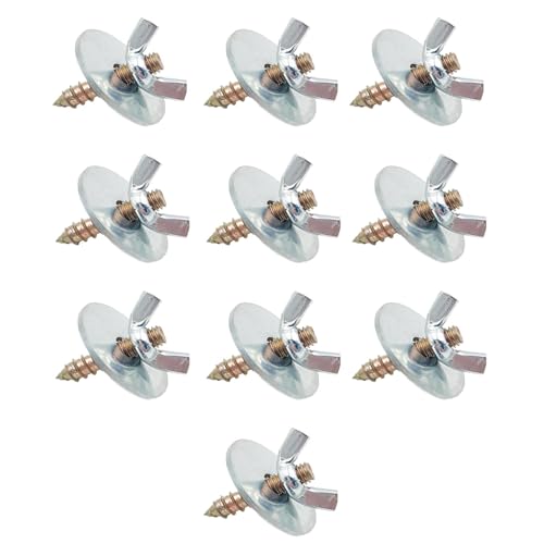 rockible 10 stück M5 * 30 Papagei Sitzstangen Befestigungs Schrauben Set Vogel Käfig Sitzstange Schrauben und Muttern, mit 1 Unterlegscheibe rockible 10 stück M5 * 30 Papagei Sitzstangen Befestigungs Schrauben Set Vogel Käfig Sitzstange Schrauben und Muttern, mit 1 Unterlegscheibe von rockible