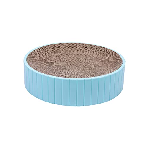 rockible Cats Scratcher Bowl Praktisches, Rutschfestes Kratzbrett Aus Pappe für Kätzchen, Blau rockible Cats Scratcher Bowl Praktisches, Rutschfestes Kratzbrett Aus Pappe für Kätzchen, Blau von rockible