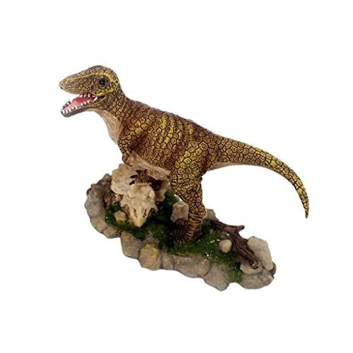 rockible Dinosaurier Skulptur für Aquarien und Terrarien - Exquisite Landschaftsdekoration, Typ 2 von rockible