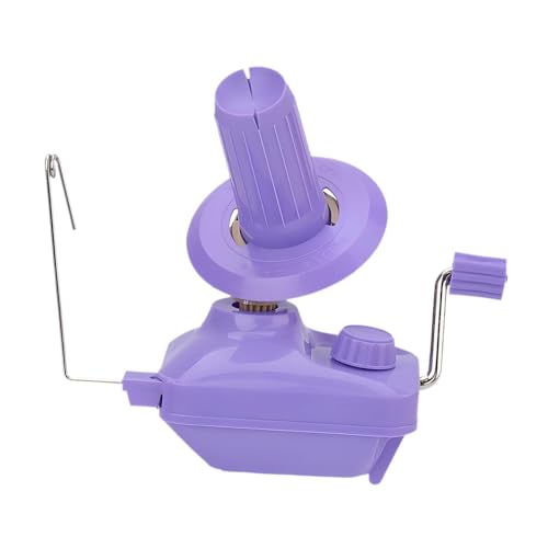 rockible Garnknäuelwickler mit Griff, einfach zu bedienende, praktische Wollwicklermaschine zum Selbermachen, zum Aufwickeln von Garnsträngen und zum Häkeln, violett rockible Garnknäuelwickler mit Griff, einfach zu bedienende, praktische Wollwicklermaschine zum Selbermachen, zum Aufwickeln von Garnsträngen und zum Häkeln, violett von rockible