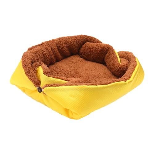 rockible Gemütliches Tierbett für entspannte Haustiere, Gelb rockible Gemütliches Tierbett für entspannte Haustiere, Gelb von rockible