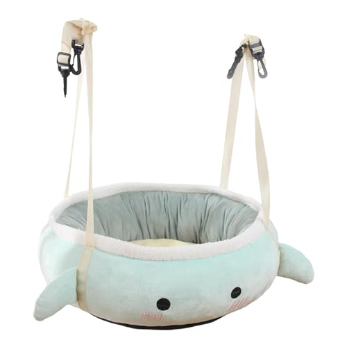 rockible Hängende Hängematte für Katzen, Katzenbett, hängendes Haustierbett, Katzenschlafbett zum Spielen und Schlafen, Dinosaurier groß rockible Hängende Hängematte für Katzen, Katzenbett, hängendes Haustierbett, Katzenschlafbett zum Spielen und Schlafen, Dinosaurier groß von rockible