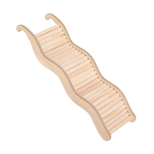 rockible Hamster-Kletterspielzeug, Holzleiterbrücke, stabile Landschaftsbau-Hamstertreppe, Leitern, Lebensraumdekoration für Rennmäuse, Kleintiere, groß rockible Hamster-Kletterspielzeug, Holzleiterbrücke, stabile Landschaftsbau-Hamstertreppe, Leitern, Lebensraumdekoration für Rennmäuse, Kleintiere, groß von rockible
