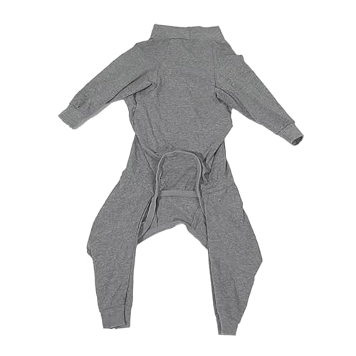 rockible Hunde-Schlafanzug, Genesungsanzug für Hunde, vollständig bedeckender Pullover, weiche und leichte Kleidung für kleine Hunde, Hunde-Bodysuit für von rockible