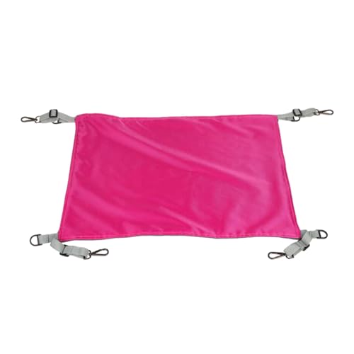 rockible Katzenkäfig-Hängematte, Haustier-Hängematte, bequem, weich, Freizeit, Haustierkäfig, Hängemattenbett, hängendes Katzenbett für drinnen, Katzen, Rose Rot rockible Katzenkäfig-Hängematte, Haustier-Hängematte, bequem, weich, Freizeit, Haustierkäfig, Hängemattenbett, hängendes Katzenbett für drinnen, Katzen, Rose Rot von rockible