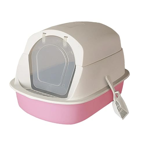 rockible Katzentoilette mit Kapuze Und Deckel, Katzentoilette, ROSA rockible Katzentoilette mit Kapuze Und Deckel, Katzentoilette, ROSA von rockible