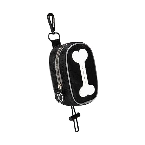rockible Kotbeutelhalter für Hunde, Polyester Kotbeutelspender für Leine, Müllbeutel, Hundekotbeutel, Schwarz rockible Kotbeutelhalter für Hunde, Polyester Kotbeutelspender für Leine, Müllbeutel, Hundekotbeutel, Schwarz von rockible