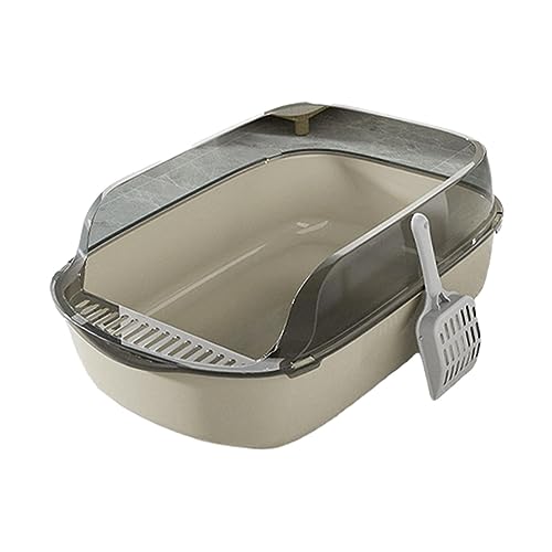 rockible Oben offene Katzentoilette, Haustier-Katzentoiletten, Töpfchen, Toiletten-Katzentoiletten für Kätzchen und rockible Oben offene Katzentoilette, Haustier-Katzentoiletten, Töpfchen, Toiletten-Katzentoiletten für Kätzchen und von rockible