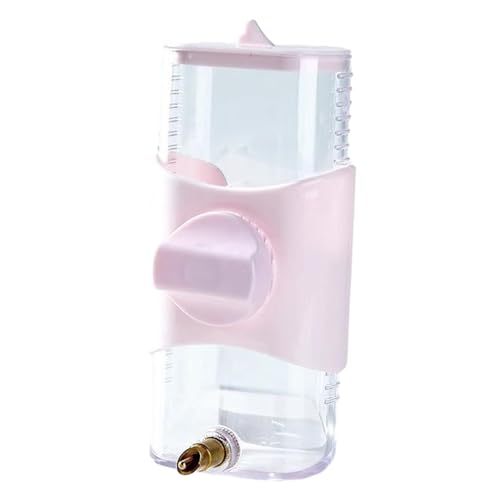 rockible Papageientränke, Vogeltränke, Trinkflasche, Vogelwasserspender für Vogelbedarf, ROSA von rockible