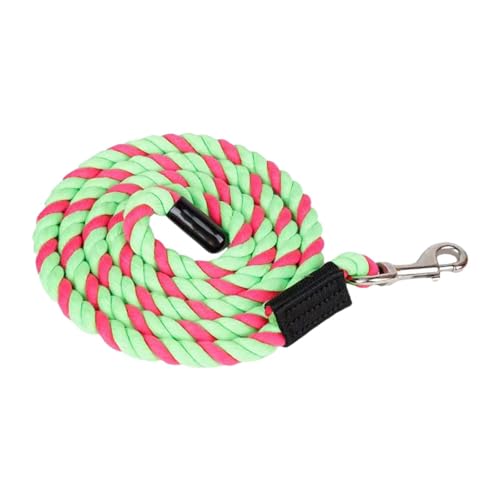 rockible Pferdeseil Baumwolle für Pferde mit Drehmechanismus, Grün Rosa rockible Pferdeseil Baumwolle für Pferde mit Drehmechanismus, Grün Rosa von rockible
