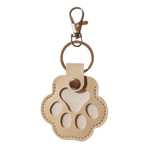 rockible Schlüsselanhänger mit Tierhaaren, Andenken, Hund, Katze, Fell, Gedenkgeschenk, Geschenktüte, Anhänger, Haustiere, Gedenkgeschenk, stilvolle, Aprikose von rockible