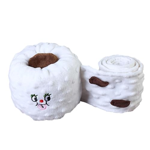 rockible Schnüffelspielzeug für Hunde, Toilettenpapier, Knisterplüsch, interaktives Puzzle-Spielzeug, Geschenk, Hunde-Puzzlespielzeug für kleine und rockible Schnüffelspielzeug für Hunde, Toilettenpapier, Knisterplüsch, interaktives Puzzle-Spielzeug, Geschenk, Hunde-Puzzlespielzeug für kleine und von rockible