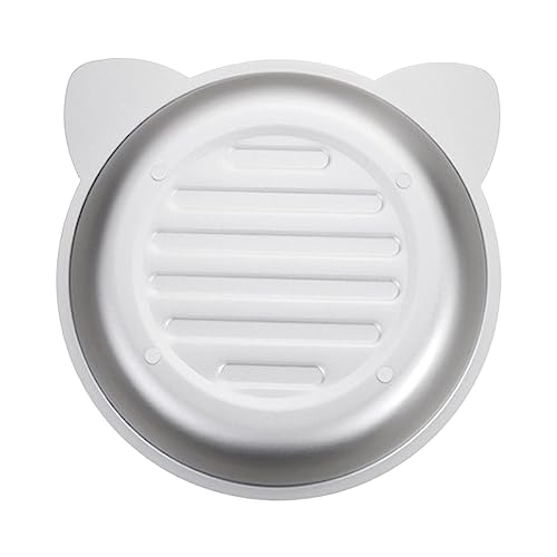 rockible Sommerkühlendes Katzenbett Zum Schlafen, rutschfeste Unterseite Aus Aluminiumlegierung, Leicht Direkt mit Wasser Waschbar, Langlebig, Rund, Schön für, Durchm. 45cm rockible Sommerkühlendes Katzenbett Zum Schlafen, rutschfeste Unterseite Aus Aluminiumlegierung, Leicht Direkt mit Wasser Waschbar, Langlebig, Rund, Schön für, Durchm. 45cm von rockible