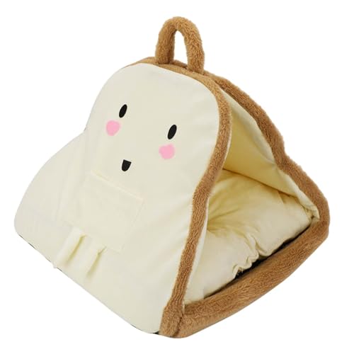 rockible Toastförmiges Katzenbett für drinnen, für Katzen, Welpen, Winterbett, hält die Katze warm, zum, Katzennest, Bett für Katzen, Hunde, alle, L rockible Toastförmiges Katzenbett für drinnen, für Katzen, Welpen, Winterbett, hält die Katze warm, zum, Katzennest, Bett für Katzen, Hunde, alle, L von rockible