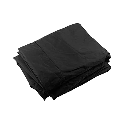 rockible wasserdichte Abdeckung für Kaninchenstall - Schutz vor Staub und Wetter für Kleintierkäfige, Schwarz 180x52x86cm von rockible