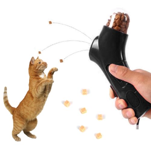 rolu Hundeleckerli-Starter – Interaktives Haustier-Trainingsspielzeug & Snackspender für Hunde und Welpen – Handkatapult für Bewegung & Spaß – Ideal für Outdoor-Spielen von rolu