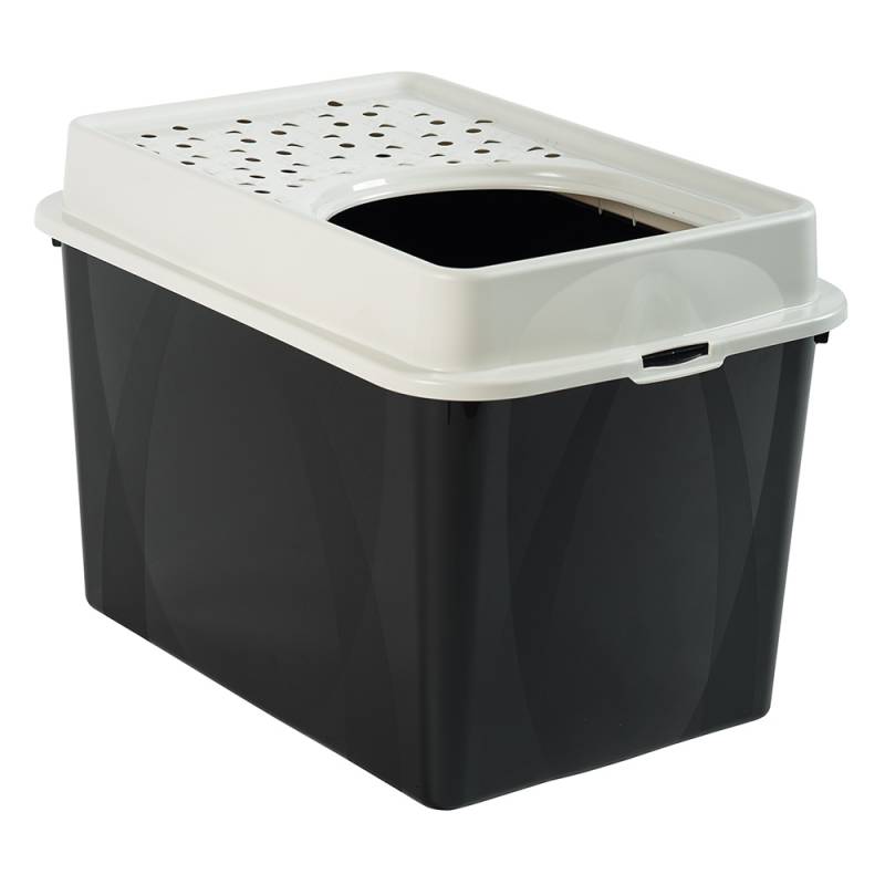 Rotho MyPet Katzentoilette Eco BERTY - schwarz von rotho mypet