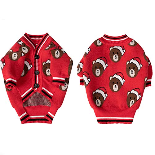 rrrrr Kostüme für Hunde Kleidung Winter Katze Pullover Weihnachten Rentier Warm Jersey Chihuahua Dackel Französische Bulldogge Sphinxes Mops von rrrrr