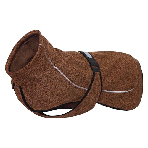 Rukka Pets Comfy Knit Jacke für Hunde Dunkel Braun 25 von Rukka